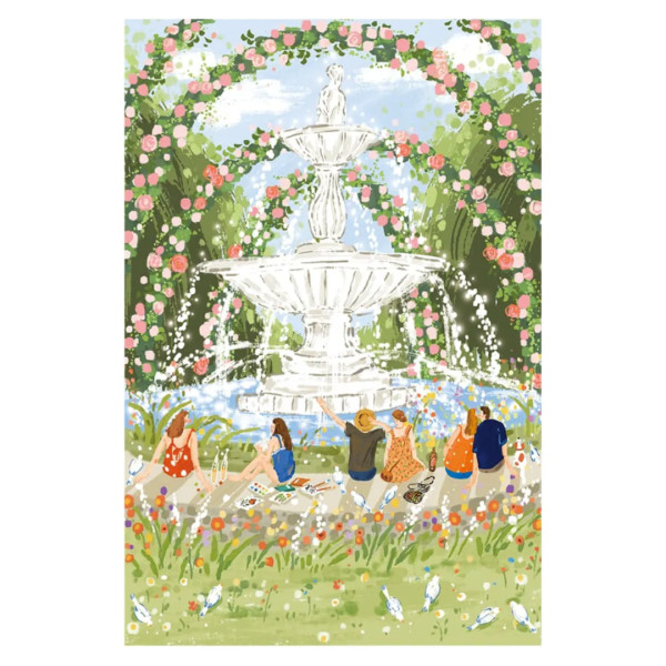 Puzzle Rolife - Spring Fountain 1000 pièces