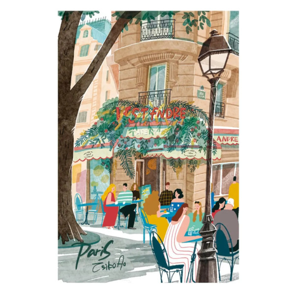 Puzzle Rolife - Leisure in Paris 1000 pièces