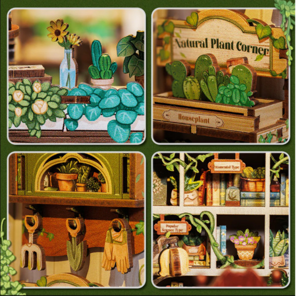 Book Nook - Green Life Bookshop (Serre-Livre)