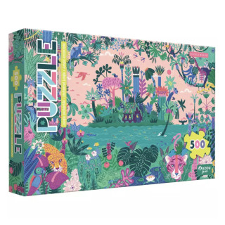 Puzzle Auzou - Jungle Enchantée 500 pièces