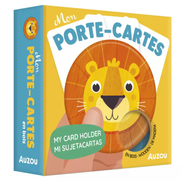 Porte Cartes Lion Auzou