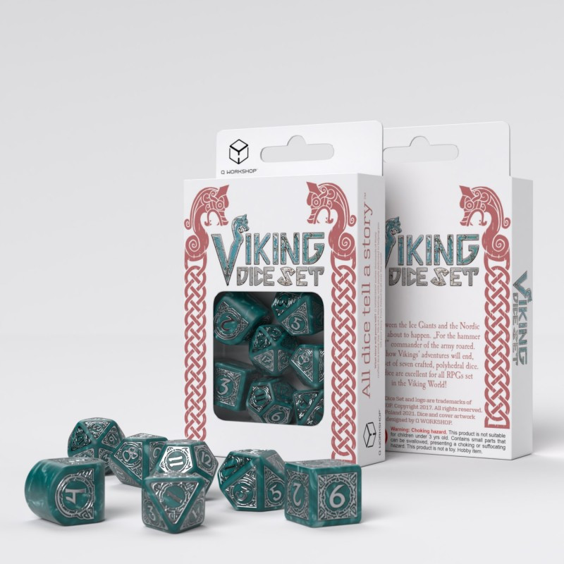 Set de 7 Dés - Vikings- Mjolnir
