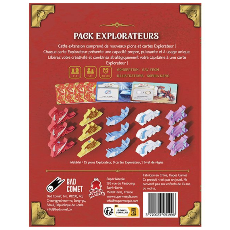 Wondrous Créatures Extension Pack Explorateurs