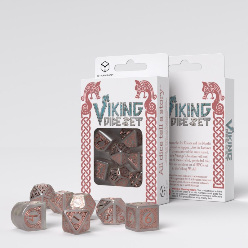 De Set de 7 Dés - Vikings- Niflheim