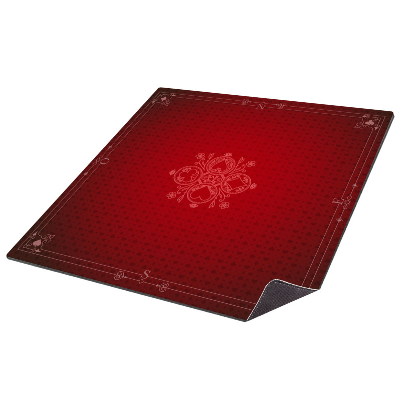 Tapis Bridge 60x60 Rouge
