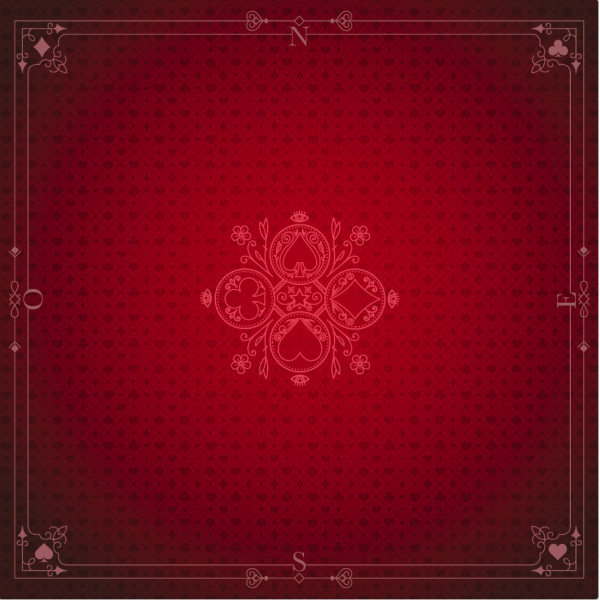 Tapis Bridge 60x60 Rouge