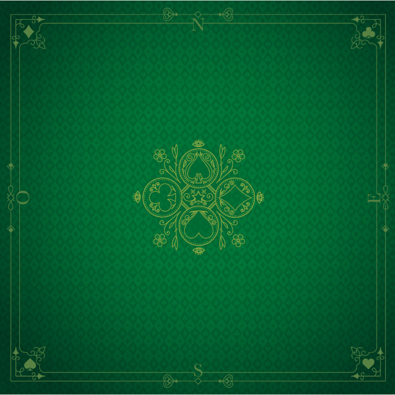 Tapis Brigde 60x60 Vert