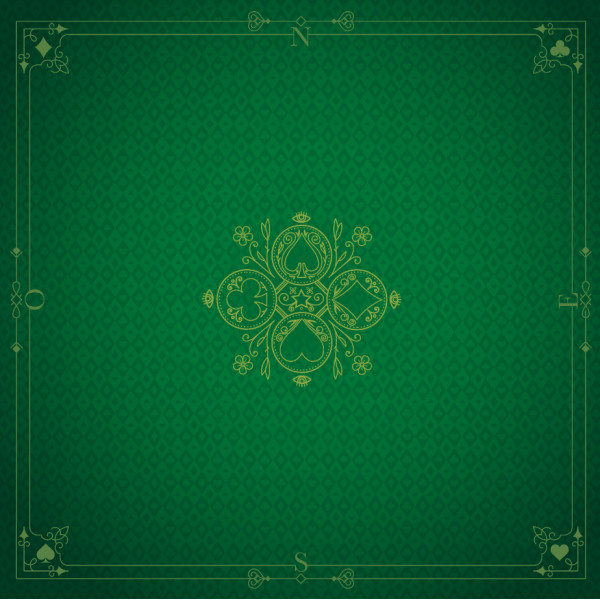 Tapis Brigde 60x60 Vert