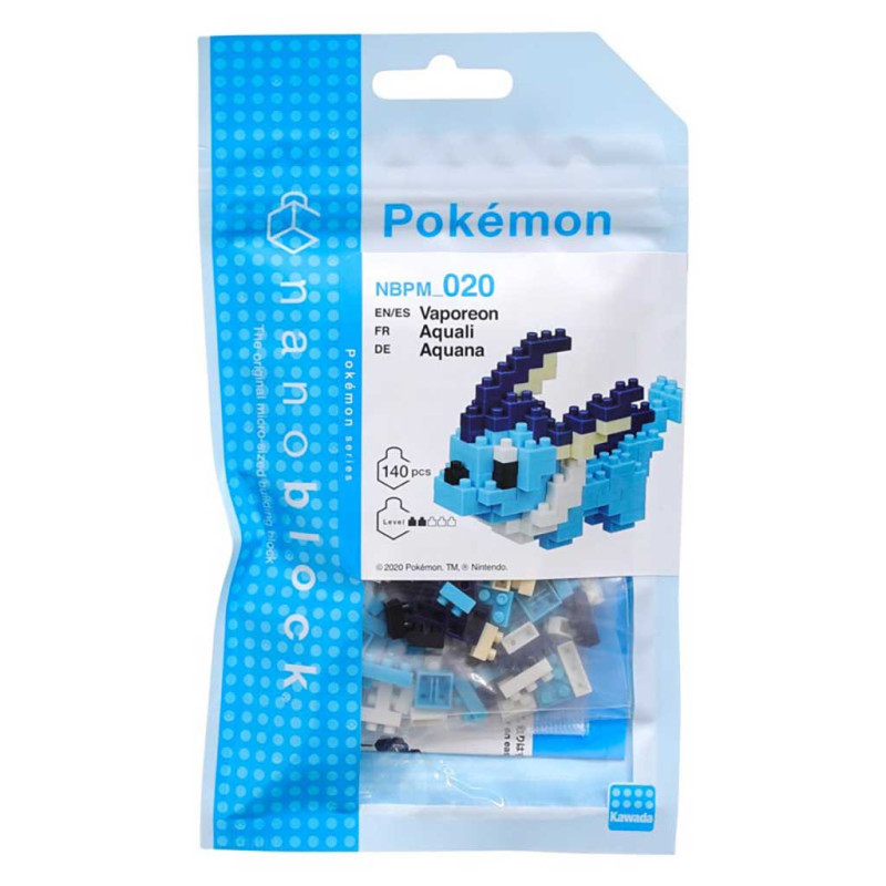 Nanoblock NBPM-020 Pokemon Aquali (Vaporeon Aquana)