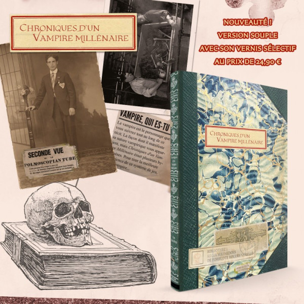 Chroniques d'un Vampire Millénaire - Jeu de rôle solo