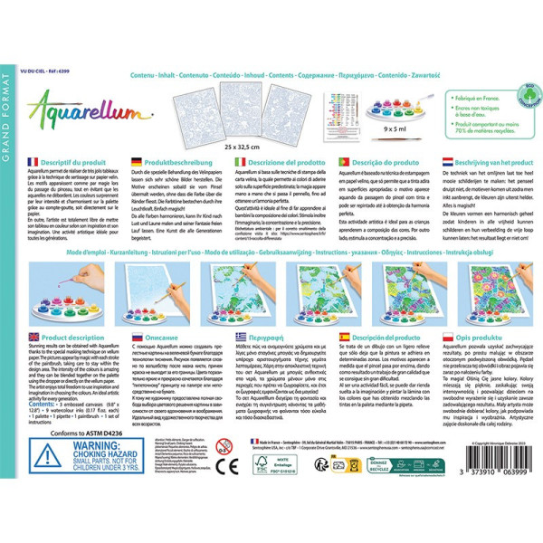 Aquarellum - Vu du Ciel  6399