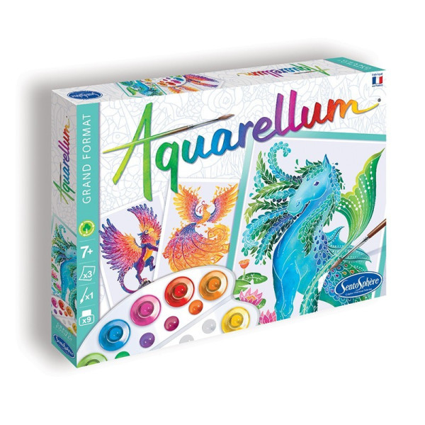 Aquarellum - Animaux Mythiques  6390