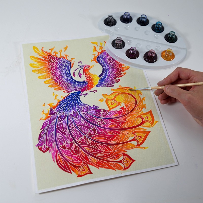 Aquarellum - Animaux Mythiques  6390