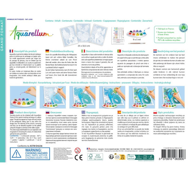 Aquarellum - Animaux Mythiques  6390