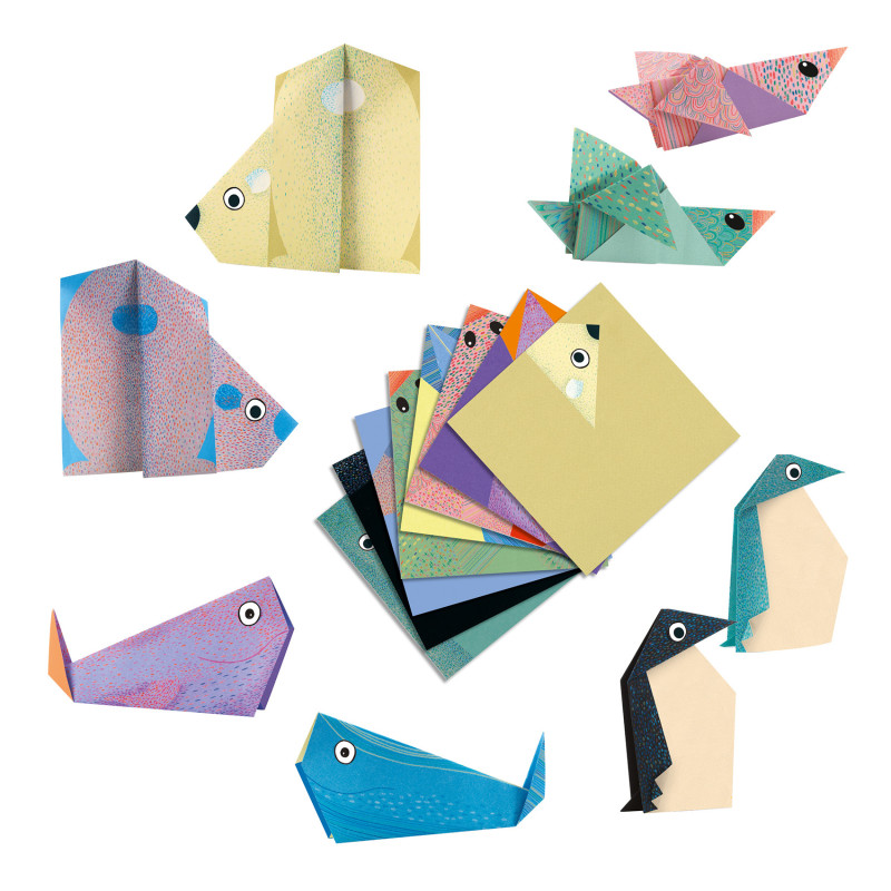 Origami - Les Animaux Polaires DJ08777
