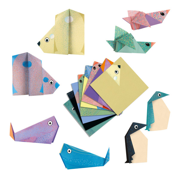 Origami - Les Animaux Polaires DJ08777