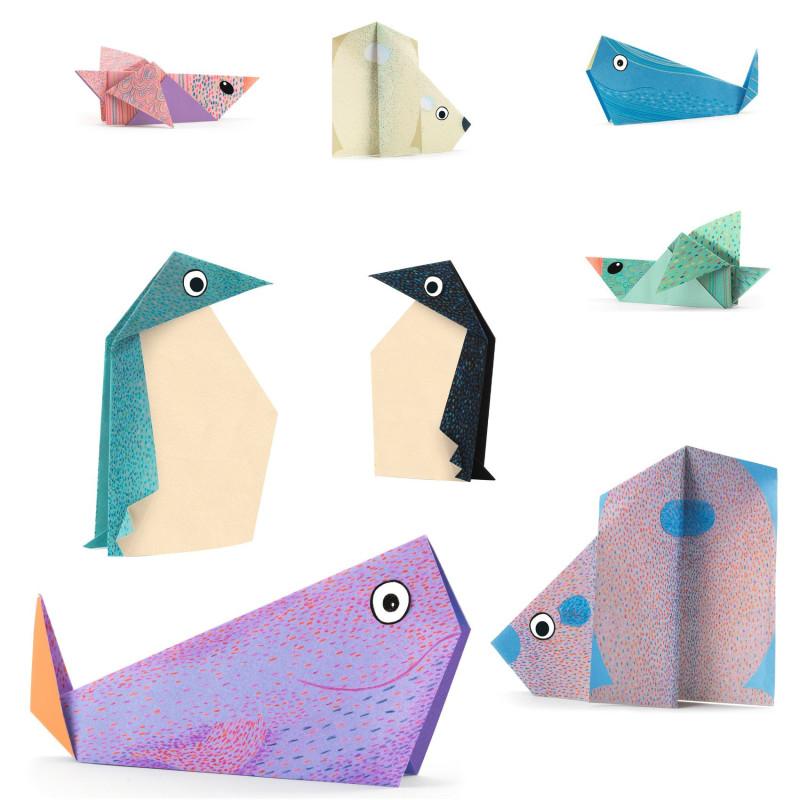 Origami - Les Animaux Polaires DJ08777