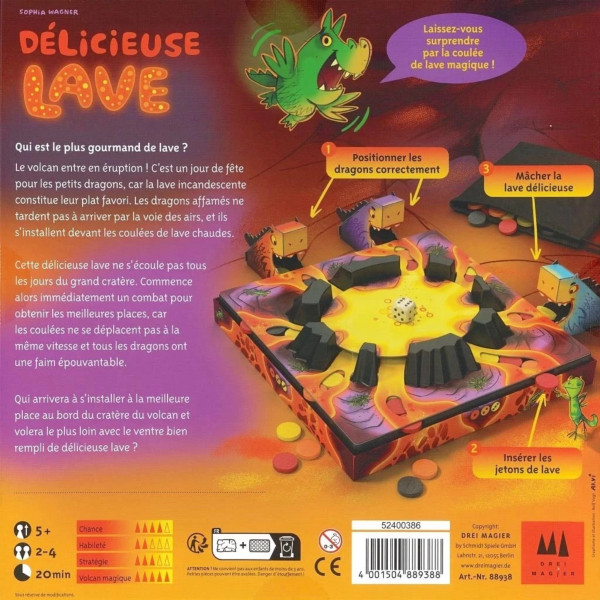Délicieuse lave