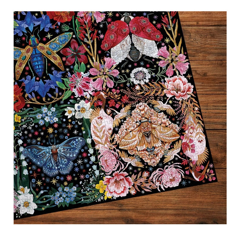 Puzzle Gibsons - Blooming Beetles 1000 pièces