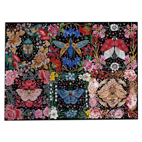 Puzzle Gibsons - Blooming Beetles 1000 pièces