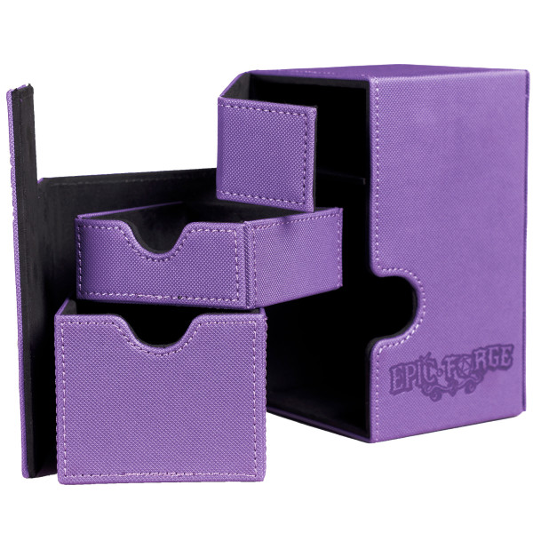Double Deck Box Epic Forge Violet 100 cartes