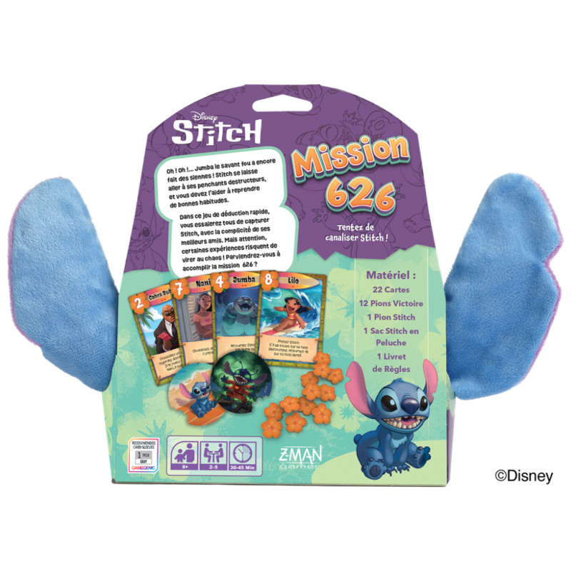 Stitch - Mission 626 - Un jeu Love Letter