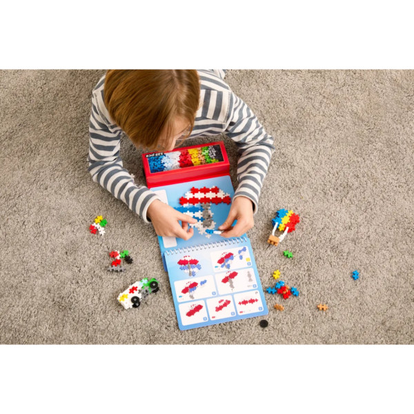 Plus Plus - Bloc Activité Transports (Activity Pad Transportation) 125 pièces
