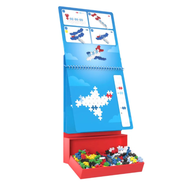 Plus Plus - Bloc Activité Transports (Activity Pad Transportation) 125 pièces