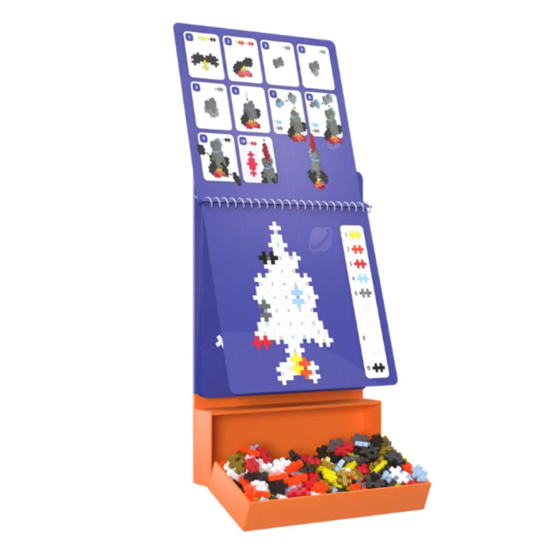 Plus Plus - Bloc Activité Espace (Activity Pad Space) 125 pièces