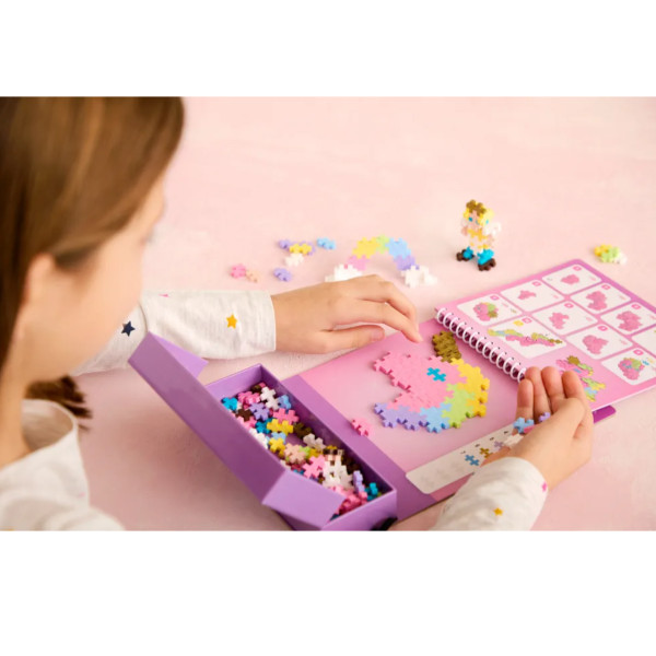 Plus Plus - Bloc Activité Contes de Fées (Activity Pad Fairytale) 125 pièces