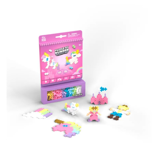 Plus Plus - Bloc Activité Contes de Fées (Activity Pad Fairytale) 125 pièces