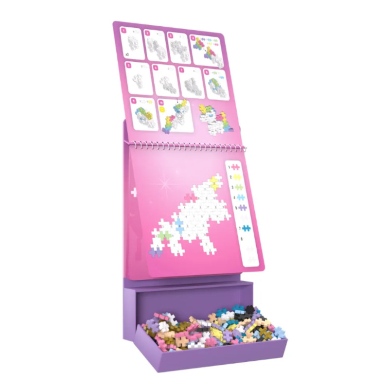 Plus Plus - Bloc Activité Contes de Fées (Activity Pad Fairytale) 125 pièces