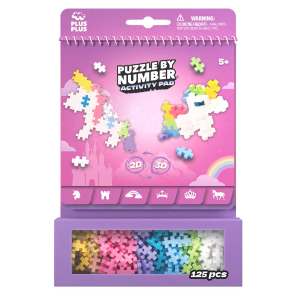 Plus Plus - Bloc Activité Contes de Fées (Activity Pad Fairytale) 125 pièces