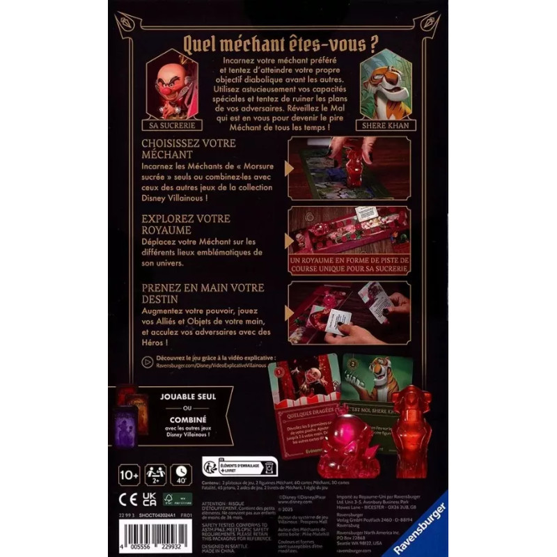 Villainous extension Morsure Sucrée (Ext.6 Rose)