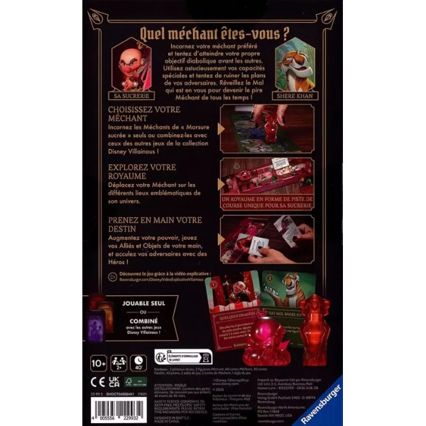 Villainous extension Morsure Sucrée (Ext.6 Rose)