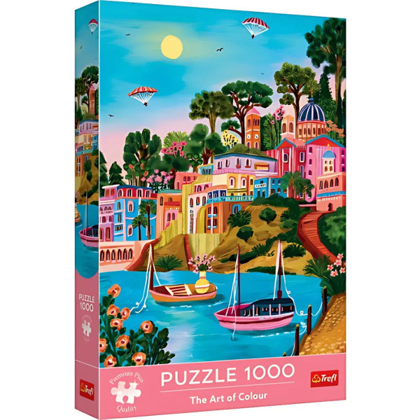 Puzzle Trefl - Syros Grèce 1000 pièces
