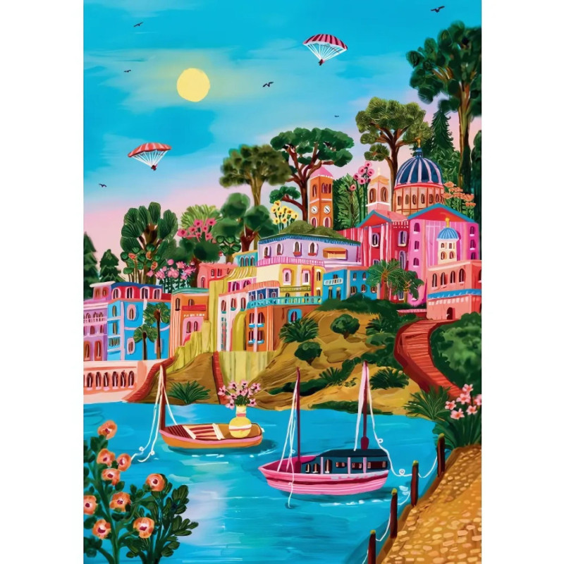 Puzzle Trefl - Syros Grèce 1000 pièces