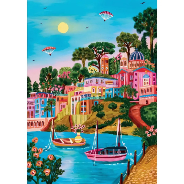 Puzzle Trefl - Syros Grèce 1000 pièces