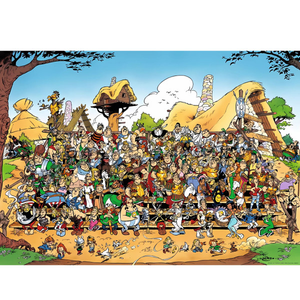 Puzzle Astérix - Photo de Famille 1000 pièces