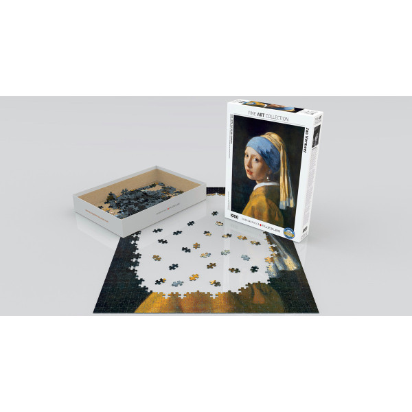 Puzzle Eurographics - Pearl Earring Vermeer 1000 pièces