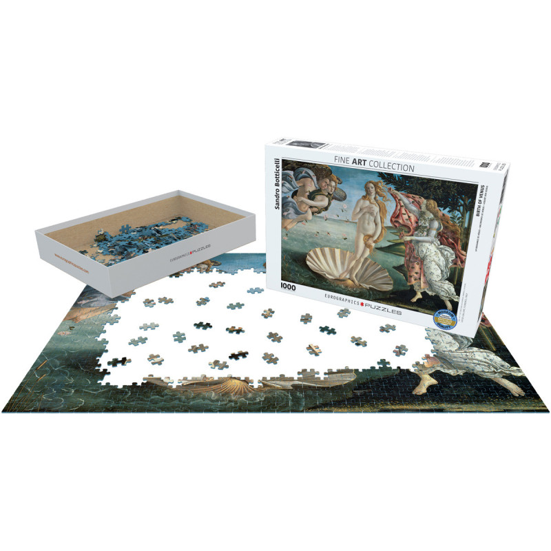 Puzzle Eurographics - Venus Botticelli 1000 pièces