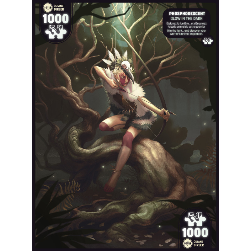 Puzzle Phosphorescent - Forest Spirit 1000 pièces