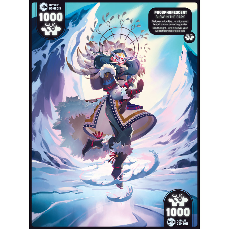 Puzzle Phosphoresent - Ice Spirit 1000 pièces