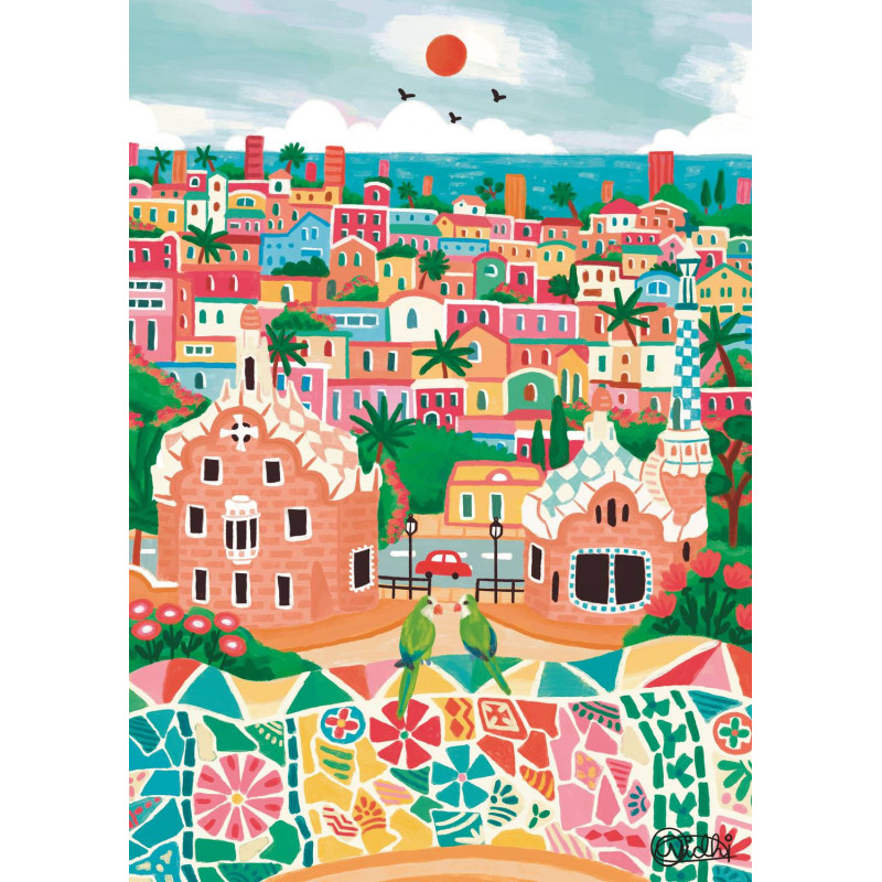 Puzzle Trefl - Barcelone Espagne 1000 pièces