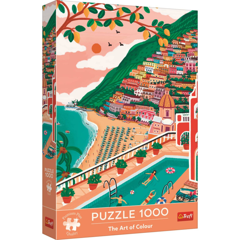 Puzzle Trefl - Positano Italie 1000 pièces