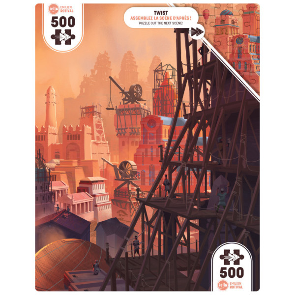 Puzzle Twist - Ancient City 500 pièces