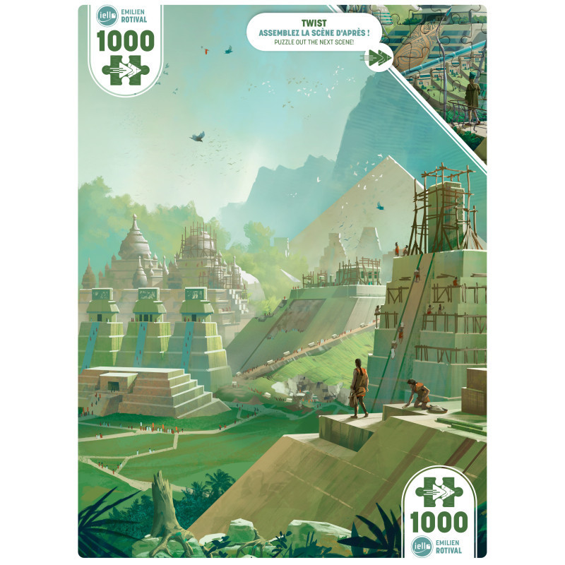 PUZZLE TWIST - Ancient Pyramids 1000 p