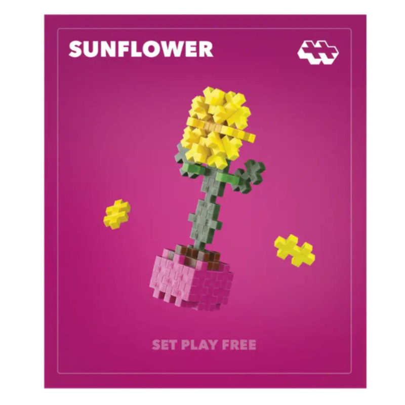 Plus Plus - Plante Tournesol (Sunflower) 49 pièces
