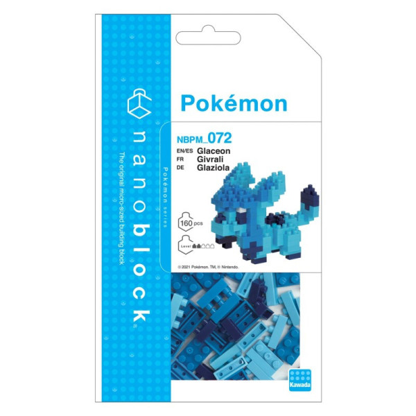 Nanoblock NBPM-072 Pokémon Givrali (Glaceon Glaziola)