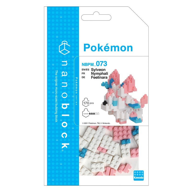 Nanoblock NBPM-073 Pokémon Nymphali (Sylveon Feelinara)